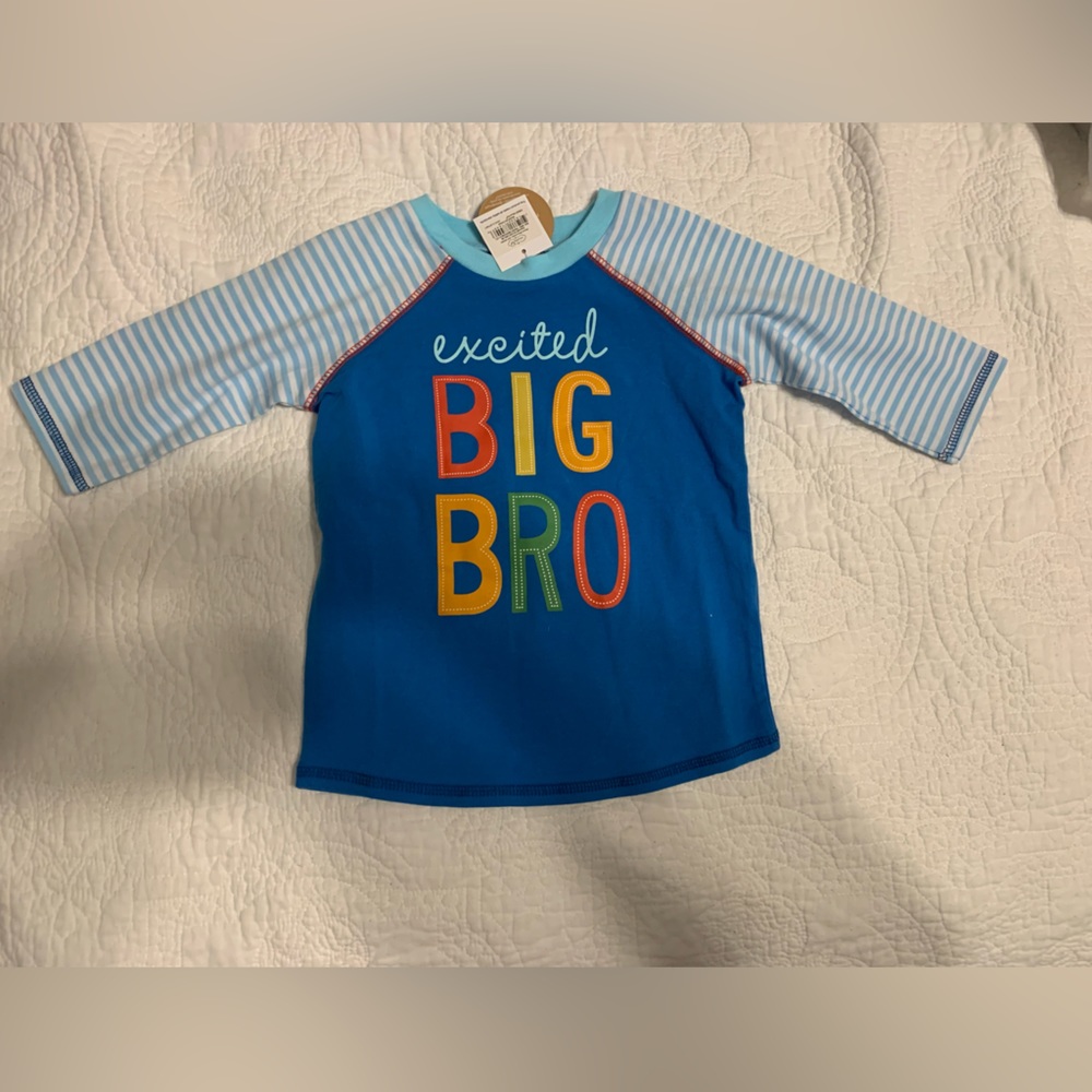 Mudpie “Big Brother” shirt NWT